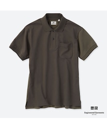 UNIQLO | ドライカノコカラーブロックポロシャツ（半袖）(ポロシャツ)