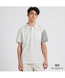 UNIQLO | ドライカノコカラーブロックポロシャツ（半袖）(ポロシャツ)