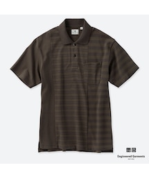 UNIQLO | ドライカノコボーダーポロシャツ（半袖）(ポロシャツ)