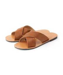 GRL | クロスベルトデザインフラットサンダル(サンダル)