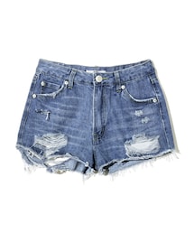 GRL | バックカットデザインクラッシュデニムショートパンツ(その他パンツ)