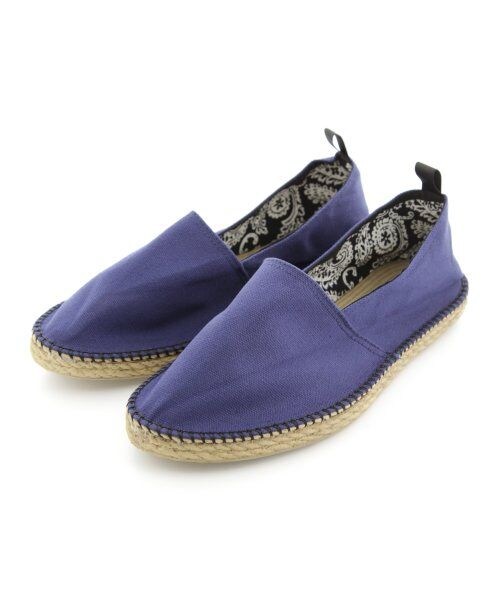 GLOBAL WORK(グローバルワーク)の「【大沢たかおさん着用アイテム】エスパドリーユM(シューズ・メンズ・ブラック09/レッド35/ボーダー82/ネイビー88・M(26~26.5cm)/L(27~27.5cm)/S(25~25.5cm))」の2枚目の写真