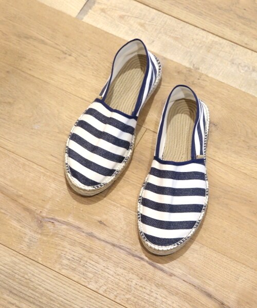 GLOBAL WORK(グローバルワーク)の「【大沢たかおさん着用アイテム】エスパドリーユM(シューズ・メンズ・ブラック09/レッド35/ボーダー82/ネイビー88・M(26~26.5cm)/L(27~27.5cm)/S(25~25.5cm))」の4枚目の写真