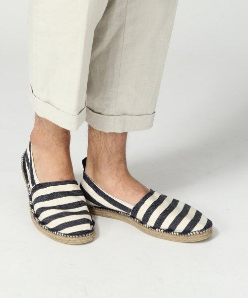 GLOBAL WORK(グローバルワーク)の「【大沢たかおさん着用アイテム】エスパドリーユM(シューズ・メンズ・ブラック09/レッド35/ボーダー82/ネイビー88・M(26~26.5cm)/L(27~27.5cm)/S(25~25.5cm))」の11枚目の写真