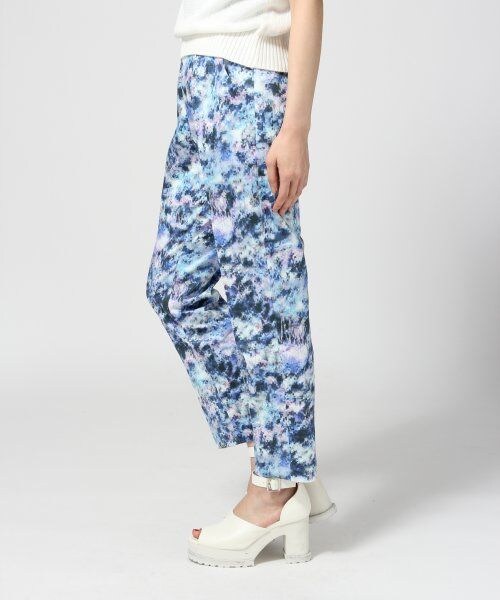 JEANASIS（ジーナシス）の「14SSムジ＊ガラトラウザー（パンツ・レディース・ホワイト/ホワイト系/ブラック/イエロー系/グリーン系/ブルー系・S/M）」の7枚目の写真