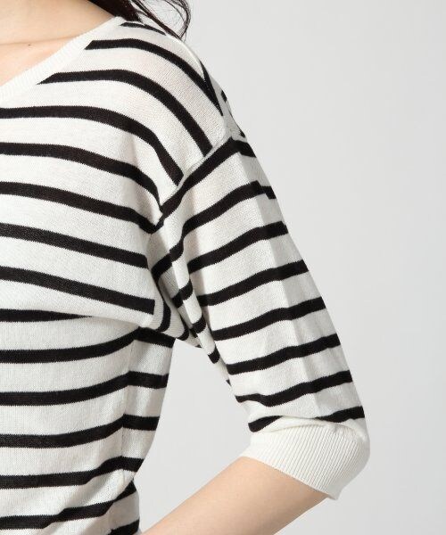 A part by（アパートバイ）の「１２ＧＡＣチュールキリカエワンピース（ワンピース/ドレス・レディース・ボーダー/グレー/ピンク・Ｍ/Ｌ）」の10枚目の写真