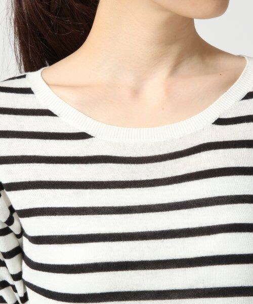 A part by（アパートバイ）の「１２ＧＡＣチュールキリカエワンピース（ワンピース/ドレス・レディース・ボーダー/グレー/ピンク・Ｍ/Ｌ）」の9枚目の写真