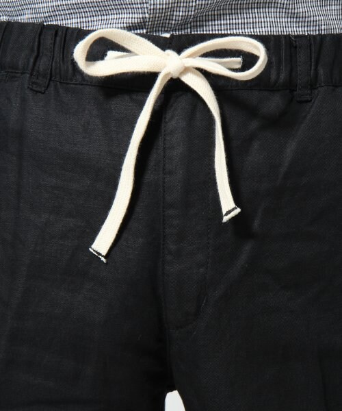 HARE（ハレ）の「フレンチリネンショーツ（パンツ・メンズ・オフホワイト/ブラック/ベージュ/ブルー/ネイビー・Ｓ/Ｍ/Ｌ）」の8枚目の写真