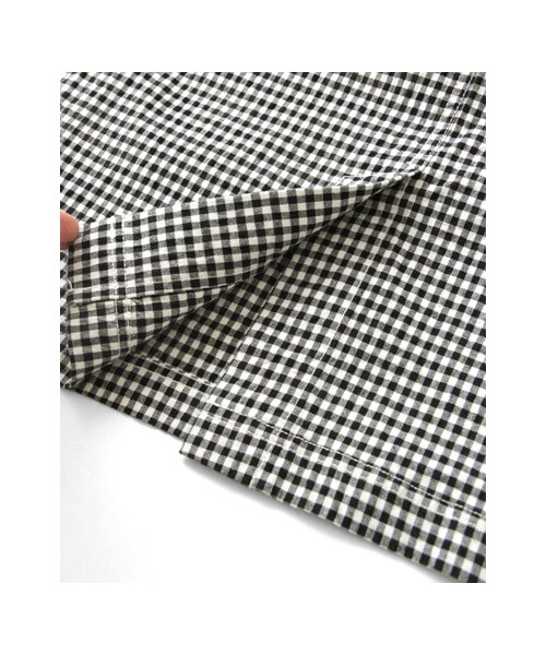 URBAN RESEARCH DOORS(アーバンリサーチドアーズ)の「ギンガムストレッチタイトスカート(スカート・レディース・ブラック/ネイビー・36/38)」の14枚目の写真