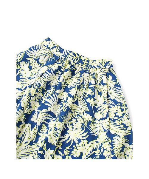 KBF（ケイビーエフ）の「ハワイアン柄フレアスカート（スカート・レディース・ブルー/ブラック/オレンジ・one）」の10枚目の写真