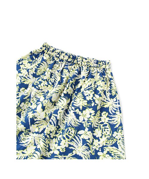 KBF（ケイビーエフ）の「ハワイアン柄フレアスカート（スカート・レディース・ブルー/ブラック/オレンジ・one）」の13枚目の写真