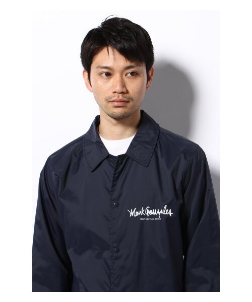 WISM（ウィズム）の「EX MARK GONZALES COACH JK（その他ブルゾン・メンズ・ブラック/ホワイト/ネイビー・S/M/L）」の7枚目の写真