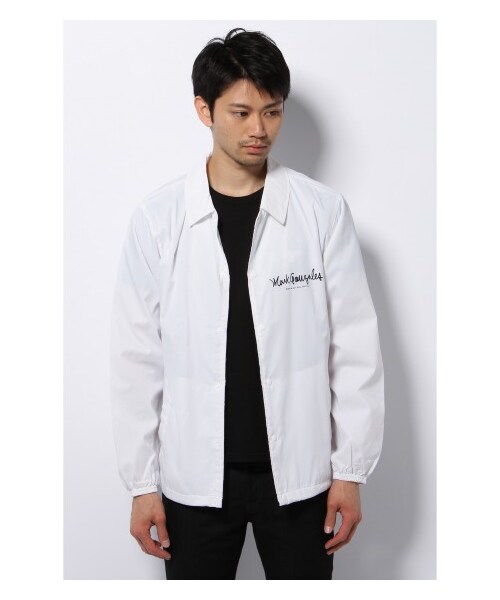 WISM（ウィズム）の「EX MARK GONZALES COACH JK（その他ブルゾン・メンズ・ブラック/ホワイト/ネイビー・S/M/L）」の2枚目の写真