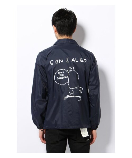 WISM（ウィズム）の「EX MARK GONZALES COACH JK（その他ブルゾン・メンズ・ブラック/ホワイト/ネイビー・S/M/L）」の6枚目の写真