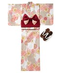 GRL | 4点セット菊牡丹浴衣(日本夏季浴衣)