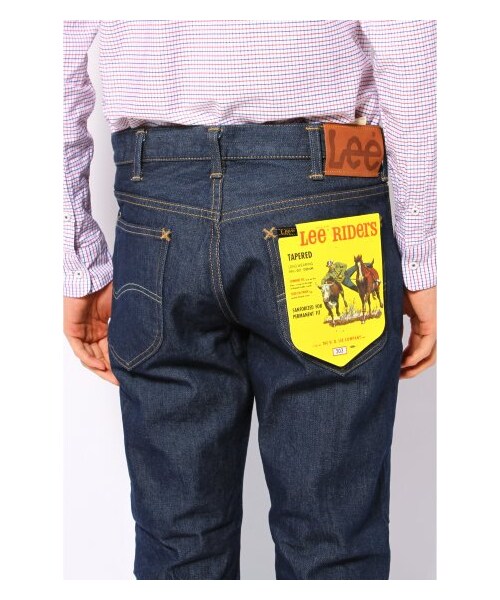 Lee(リー)の「lee riders 203 tapered。(デニムパンツ・メンズ・ネイビー・29/30/31/32/33/34)」の6枚目の写真
