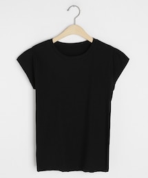 DHOLIC | ギャザーフレンチスリーブTシャツ(Tシャツ/カットソー)