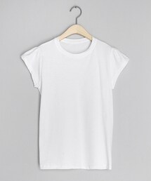 DHOLIC | ギャザーフレンチスリーブTシャツ(Tシャツ/カットソー)