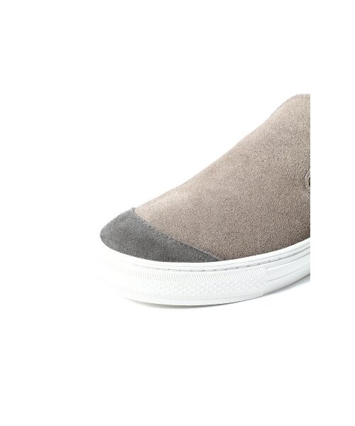 EDIFICE（エディフィス）の「A.FOUR for ED*BUDDYスウェードスリッポ（スニーカー・メンズ・グレー/ネイビー・25.5/26.5/27.5/28.5）」の5枚目の写真