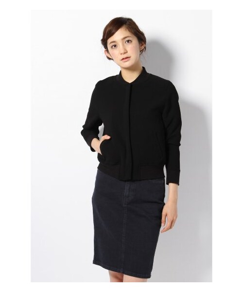 Spick & Span（スピックアンドスパン）の「アイリーンドビー BZ（その他ブルゾン・レディース・ブラック/ホワイト・フリー）」の15枚目の写真