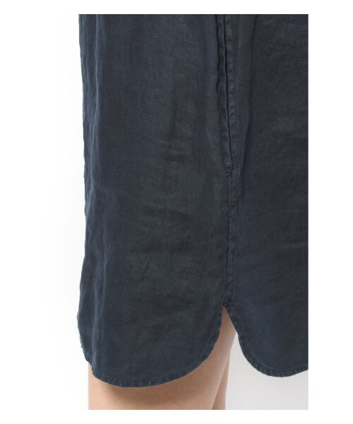 JOURNAL STANDARD（ジャーナルスタンダード）の「フレンチリネンツイルボートネックワンピース（ワンピース・レディース・ホワイト/ベージュ/ネイビー/ネイビー A/オレンジ・フリー）」の14枚目の写真