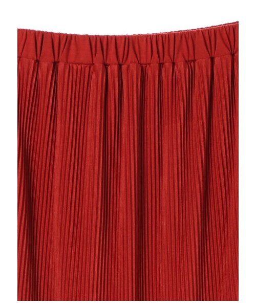 Green　Parks（グリーンパークス）の「・プリーツアイラインスカート（スカート・ブラック/ベージュ/オレンジ・F）」の3枚目の写真