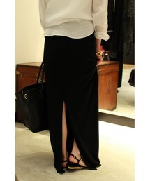 Deuxieme Classe | レーヨン天竺 マキシスカート(スカート)