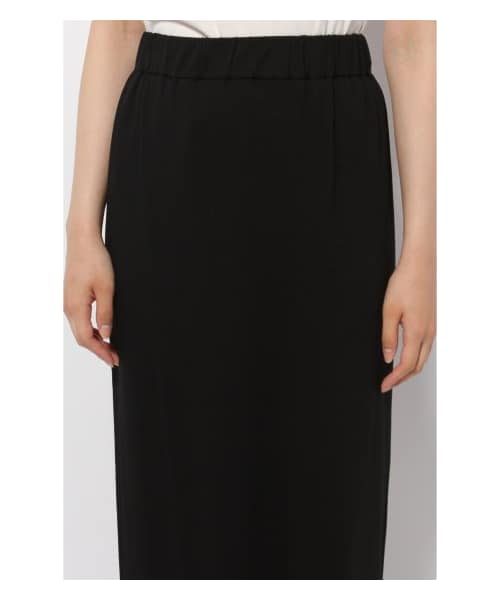 Deuxieme Classe（ドゥーズィエムクラス）の「レーヨン天竺 マキシスカート（ロング・マキシ丈スカート・レディース・ブラック・フリー）」の5枚目の写真