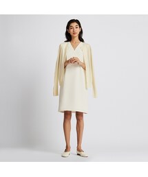 み かりて 交流する ユニクロ ドレープ ワンピース コーデ Gogoletswipe Org