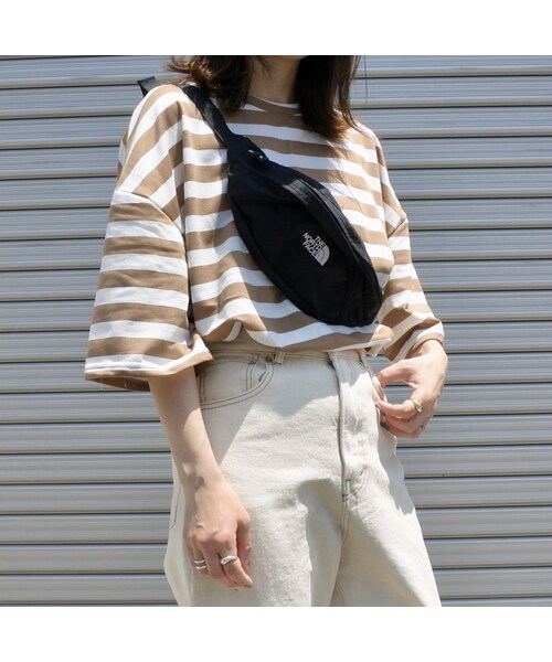 no brand（ノーブランド）の「big silhouette border tee（Tシャツ/カットソー・レディース・その他）」の10枚目の写真