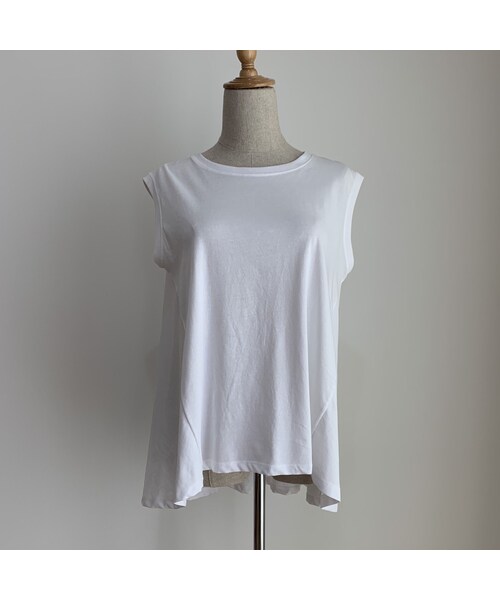 no brand（ノーブランド）の「スリーブレスフレアTEE（Tシャツ/カットソー・レディース・その他）」の10枚目の写真