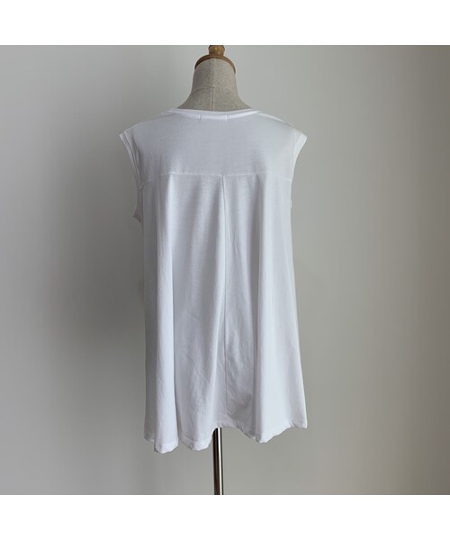no brand（ノーブランド）の「スリーブレスフレアTEE（Tシャツ/カットソー・レディース・その他）」の11枚目の写真