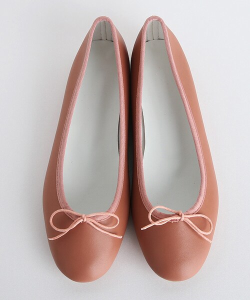 DHOLIC（ディーホリック）の「3TYPEフラットリボンシューズ（バレエシューズ・レディース・ベージュ/その他/ブラウン/ブラック/レッド/ピンク/オレンジ/イエロー/ホワイト/パープル/ブルー・230/235/240/245/250）」の8枚目の写真