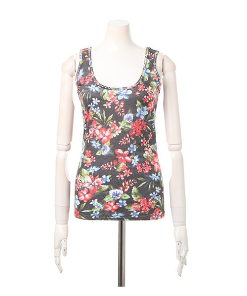 INGNI（イング）の「花柄タンク／TOP B（）」 - WEAR