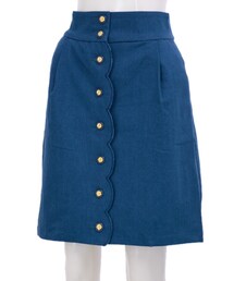 MAJESTIC LEGON | ∞スカラップ金ボタンSK(パンツ)