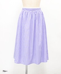 Clice de Paris | パステルストライプ半端丈スカート(スカート)