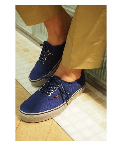 EDIFICE（エディフィス）の「【予約】VANS EX AUTHENTIC（スニーカー・メンズ・ブラック/ネイビー A/ボルドー・100/110/8/8.5/9/9.5）」の9枚目の写真