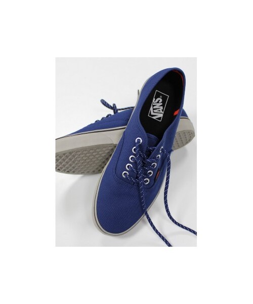 EDIFICE（エディフィス）の「【予約】VANS EX AUTHENTIC（スニーカー・メンズ・ブラック/ネイビー A/ボルドー・100/110/8/8.5/9/9.5）」の2枚目の写真