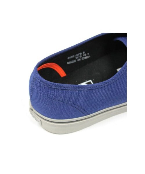 EDIFICE（エディフィス）の「【予約】VANS EX AUTHENTIC（スニーカー・メンズ・ブラック/ネイビー A/ボルドー・100/110/8/8.5/9/9.5）」の5枚目の写真