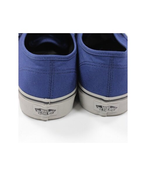 EDIFICE（エディフィス）の「【予約】VANS EX AUTHENTIC（スニーカー・メンズ・ブラック/ネイビー A/ボルドー・100/110/8/8.5/9/9.5）」の6枚目の写真