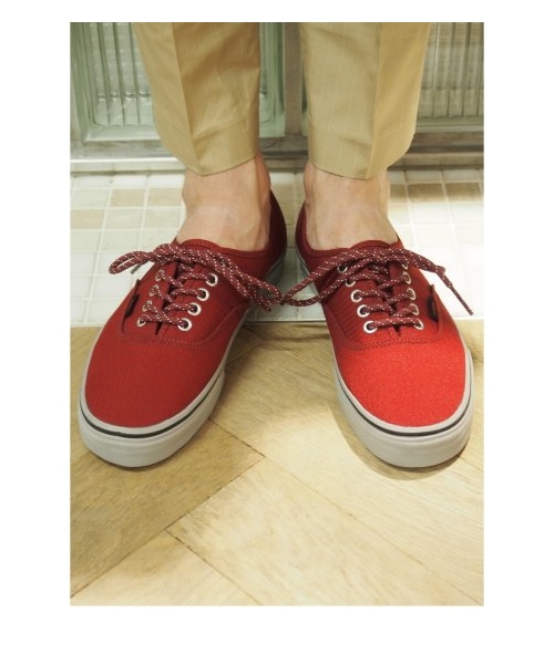 EDIFICE（エディフィス）の「【予約】VANS EX AUTHENTIC（スニーカー・メンズ・ブラック/ネイビー A/ボルドー・100/110/8/8.5/9/9.5）」の12枚目の写真