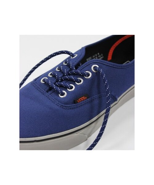 EDIFICE（エディフィス）の「【予約】VANS EX AUTHENTIC（スニーカー・メンズ・ブラック/ネイビー A/ボルドー・100/110/8/8.5/9/9.5）」の4枚目の写真