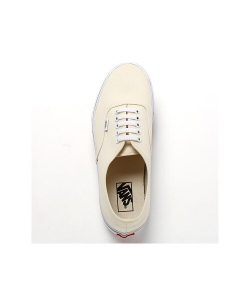 VANS(バンズ)の「VANS / バンズ: AUTHENTIC / オーセンティック(スニーカー・メンズ・ホワイト/ナチュラル/ブルー/レッド・80/90/100)」の9枚目の写真