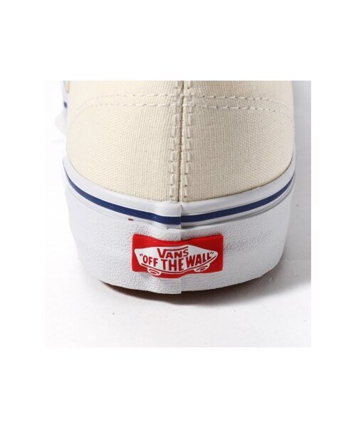 VANS(バンズ)の「VANS / バンズ: AUTHENTIC / オーセンティック(スニーカー・メンズ・ホワイト/ナチュラル/ブルー/レッド・80/90/100)」の11枚目の写真
