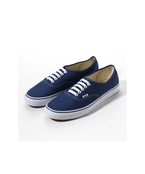 VANS(バンズ)の「VANS / バンズ: AUTHENTIC / オーセンティック(スニーカー・メンズ・ホワイト/ナチュラル/ブルー/レッド・80/90/100)」の3枚目の写真
