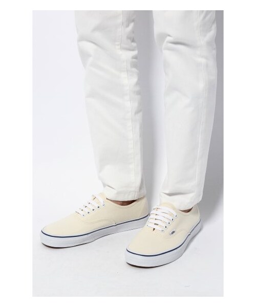 VANS(バンズ)の「VANS / バンズ: AUTHENTIC / オーセンティック(スニーカー・メンズ・ホワイト/ナチュラル/ブルー/レッド・80/90/100)」の13枚目の写真