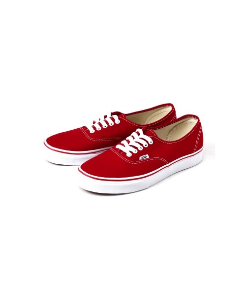 VANS(バンズ)の「VANS / バンズ: AUTHENTIC / オーセンティック(スニーカー・メンズ・ホワイト/ナチュラル/ブルー/レッド・80/90/100)」の4枚目の写真