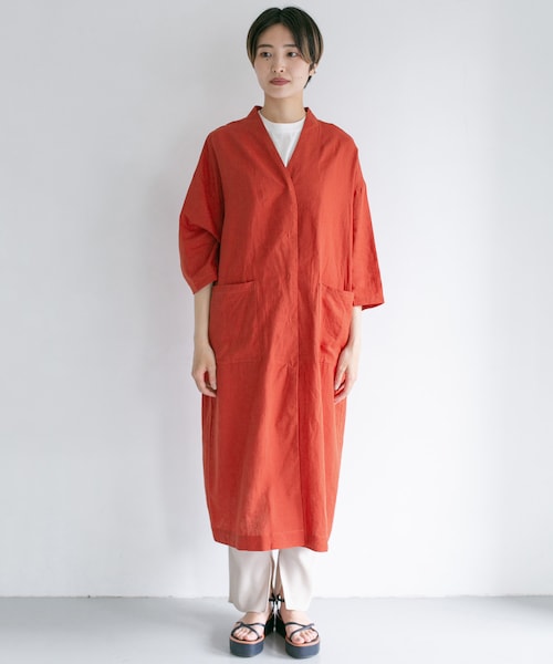 リネン ガウン ワンピース KBF（ケイビーエフ）の「WEB限定 リネンガウンワンピース（）」 - WEAR