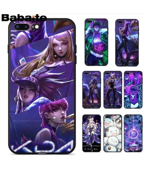 no brand（ノーブランド）の「LOL KDA TPU Iphoneケース アイフォン