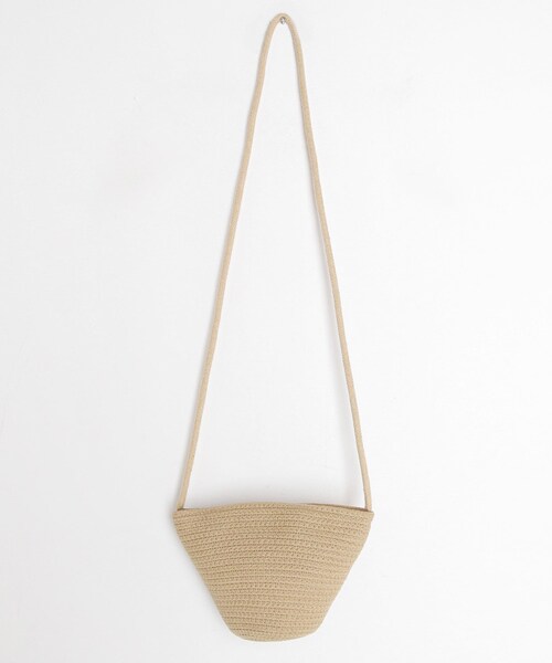 DHOLIC（ディーホリック）の「台形ショルダーバッグ（ショルダーバッグ・レディース・ホワイト/ベージュ・FREE）」の2枚目の写真